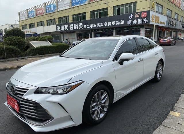 67d2dc63a1e15 Toyota Avalon, 2021